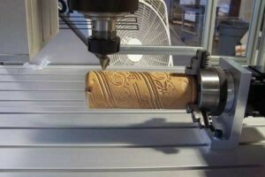 فرز cnc چهار محور